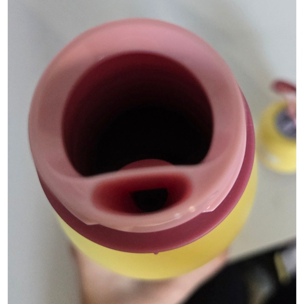 Owala FreeSip Twist 24oz Stainless Steel Water Bottle High Noon Yellow Pink - Picture 5 of 7